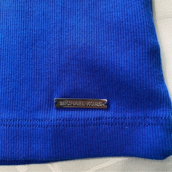 Michael Kors Blue Tank Top - Picture 3 of 5